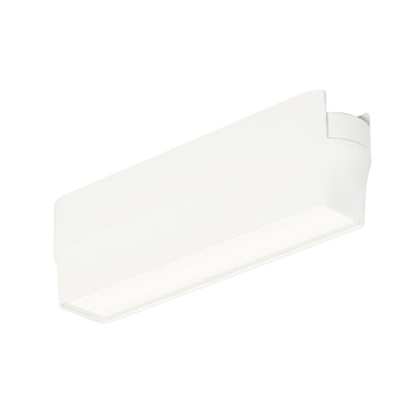 ET2 Continuum flat track light, 5 in White, front view