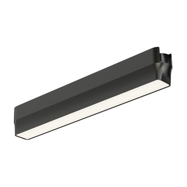 ET2 Continuum flat track light, 9 in Black, front view
