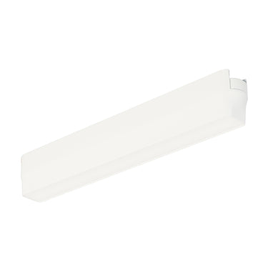 ET2 Continuum flat track light, 9 in White, front view