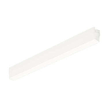 ET2 Continuum flat track light, 13.5 in White, front view