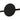 ET2 Continuum Wall Washer track light, Round, front view of the flat black round disc on its track