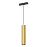 ET2 Continuum Track Tube Pendant Brass Natural Aged Brass