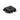 ET2 Continuum 90 degree corner track connector, Black, flat square block with contact prongs along its sides