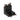 ET2 Continuum wall to ceiling track connector, Black, L-shaped bent block with upright contact prongs