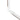 ET2 Continuum wall to ceiling track connector, White, White track turning through a right angle