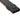 ET2 Continuum track rail, Black, close-up of the rail end showing the round mounting hole and open end with contacts