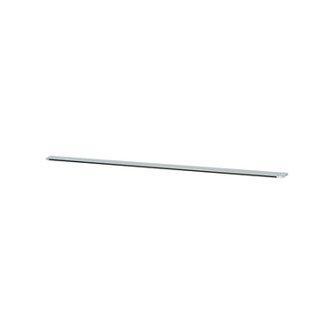 ET2 Continuum track rail, 59 in White, slim straight rail, angled studio view