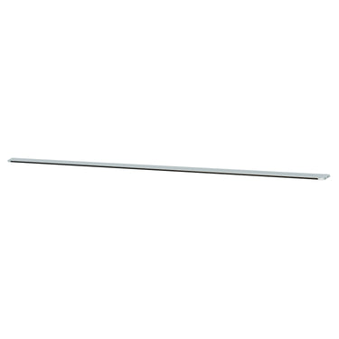 ET2 Continuum track rail, 78.75 in White, slim straight rail, angled studio view