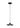 Sean Lavin Eaves 1 light disc pendant, nightshade black, adjustable cable length for high ceiling