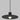 Eaves disc pendant light, 90 CRI LED, sloped ceiling adaptable, living room deco, nightshade black