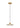 Visual Comfort Modern Eaves pendant in natural brass finish, warm LED light for kitchen island