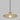 Dimmable 3000K LED Eaves pendant, minimalist design, dining room lighting, brass finish