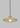 Dimmable 3000K LED Eaves pendant, minimalist design, dining room lighting, brass finish