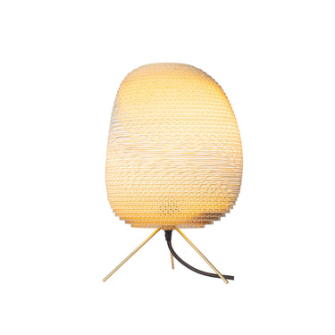 Brass Accent Table Lamp for Desk or Bedside | Graypants Ebey