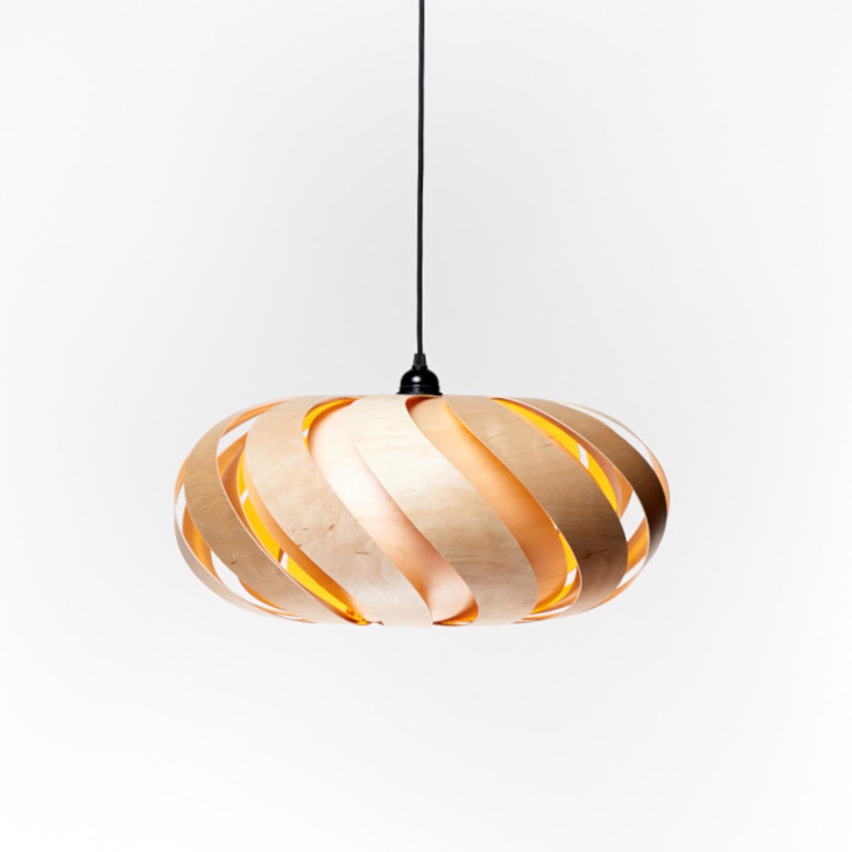 MacMaster Design Eclipse Pendant Light: Ambient Wood Lighting