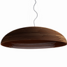 Graypants Float Handmade Cardboard Dome Pendant, Natural, Dutch Design