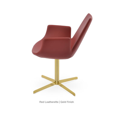 Eiffel 4 Star Armchair Leather by SohoConcept - New