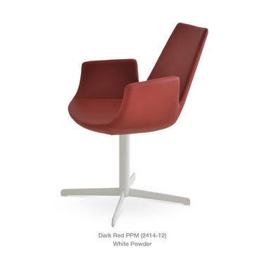 Eiffel 4 Star Armchair Leather by SohoConcept - New