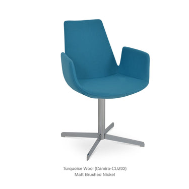 Eiffel 4 Star Armchair Fabric by SohoConcept - New