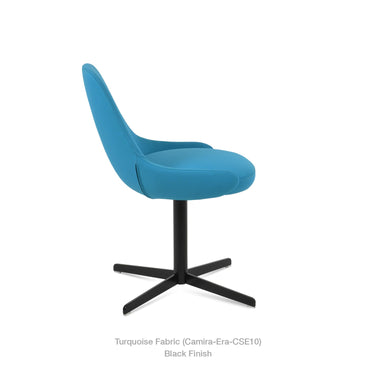 Eiffel 4 Star Chair Fabric by SohoConcept - New