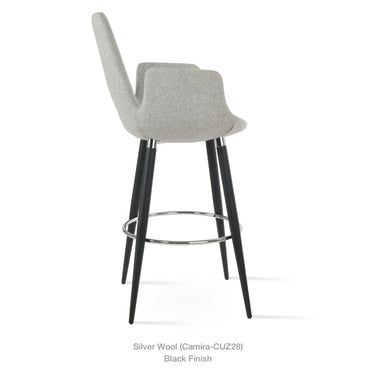 Eiffel Ana Arm Stools Fabric by SohoConcept - New
