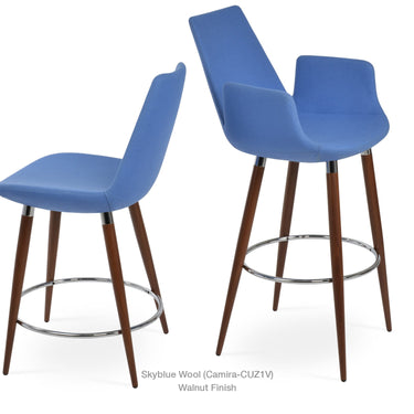 Eiffel Ana Arm Stools Fabric by SohoConcept - New