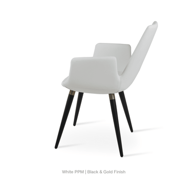 Eiffel Ana Armchair Leather by SohoConcept - New