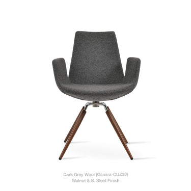 Eiffel Carrot Armchair Fabric by SohoConcept - New