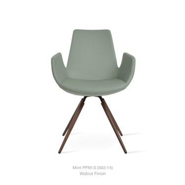 Eiffel Carrot Armchair Leather by SohoConcept - New