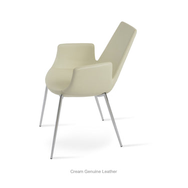 Eiffel Classy Armchair Leather by SohoConcept - New