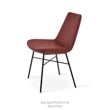 Eiffel Cross Chair Leather by SohoConcept - New