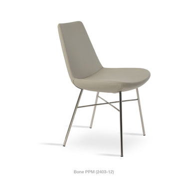 Eiffel Cross Chair Leather by SohoConcept - New