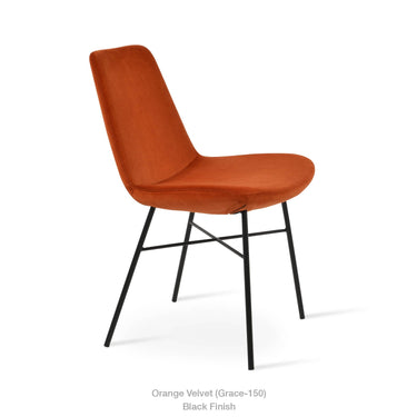 Eiffel Cross Chair Fabric by SohoConcept - New
