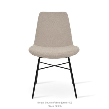 Eiffel Cross Chair Fabric by SohoConcept - New