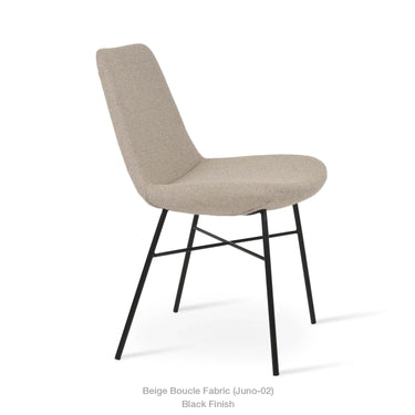 Eiffel Cross Chair Fabric by SohoConcept - New
