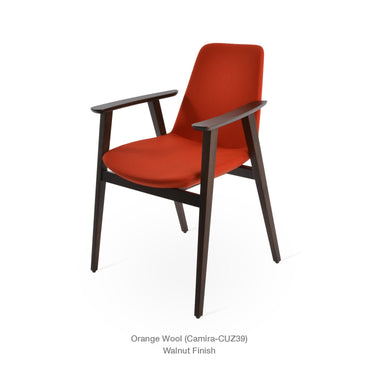 Eiffel Guest Arm Chair Fabric by SohoConcept - New