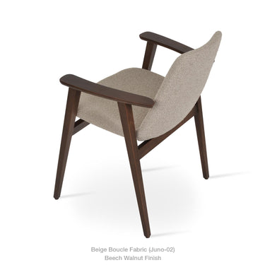 Eiffel Guest Arm Chair Fabric by SohoConcept - New