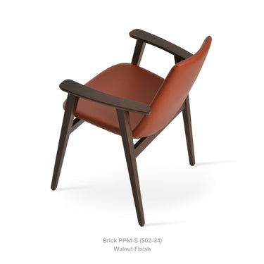 Eiffel Guest Arm Chair Leather by SohoConcept - New