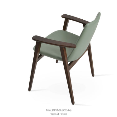 Eiffel Guest Arm Chair Leather by SohoConcept - New