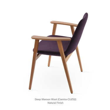 Eiffel Guest Arm Chair Fabric by SohoConcept - New
