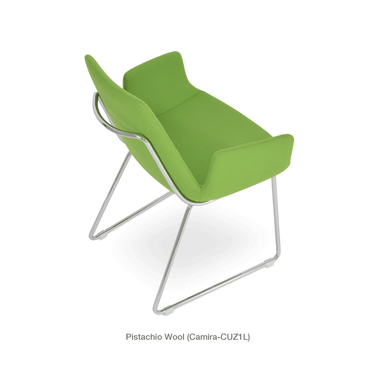 Eiffel Handle Back Armchair Fabric by SohoConcept - New