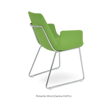 Eiffel Handle Back Armchair Fabric by SohoConcept - New