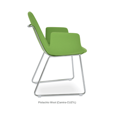 Eiffel Handle Back Armchair Fabric by SohoConcept - New
