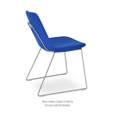 Eiffel Handle Back Chair Fabric by SohoConcept - New