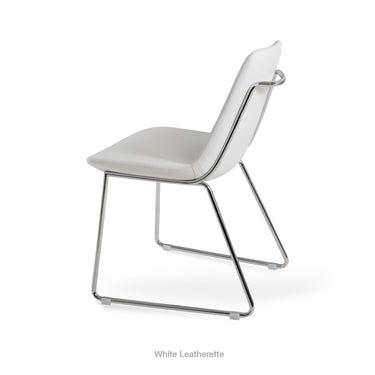 Eiffel Handle Back Chair Leather by SohoConcept - New