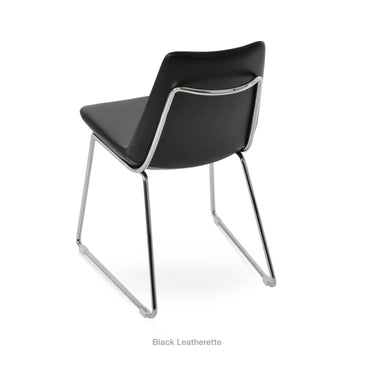 Eiffel Handle Back Chair Leather by SohoConcept - New
