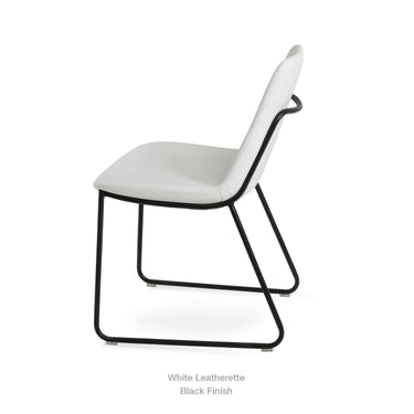 Eiffel Handle Back Chair Leather by SohoConcept - New