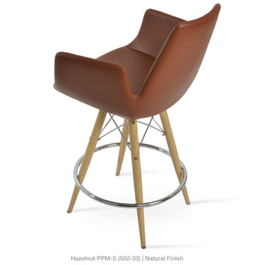Eiffel MW Arm Stools Leather by SohoConcept - New