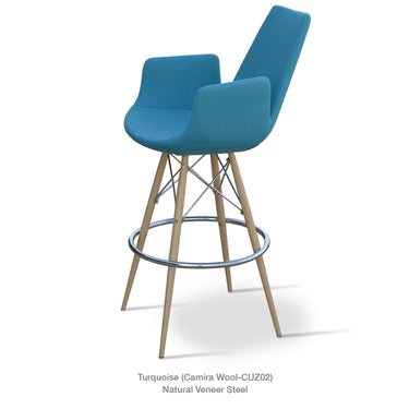 Eiffel MW Arm Stools Fabric by SohoConcept - New