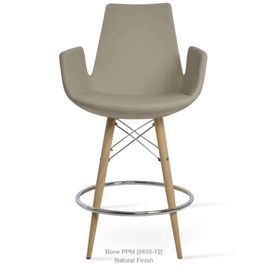 Eiffel MW Arm Stools Leather by SohoConcept - New
